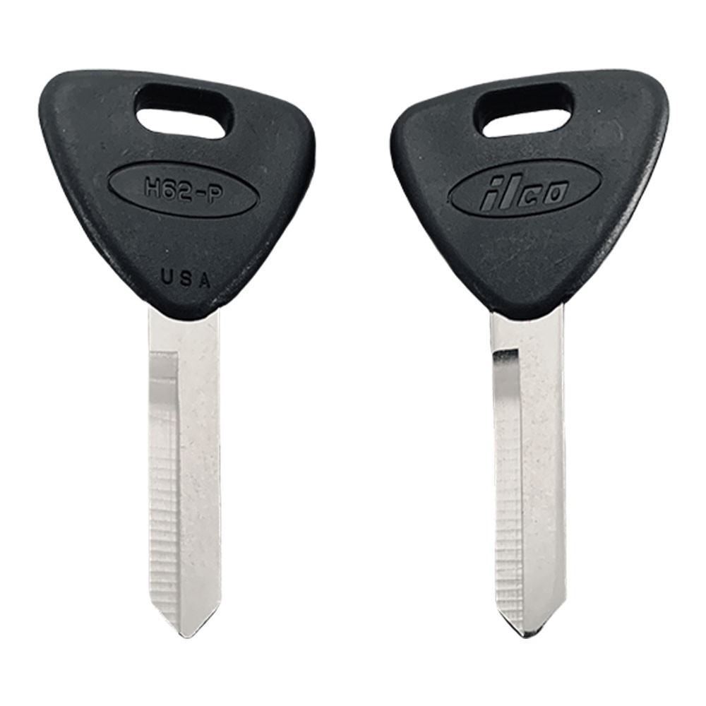 H62F Plastic Head Key Blank Nickel
