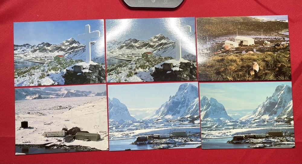 56 x British Antarctic Territory BAS Postcards