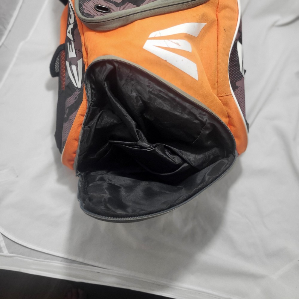 Easton Bagpack Backpack Bat Ball Orange Baseball Sack