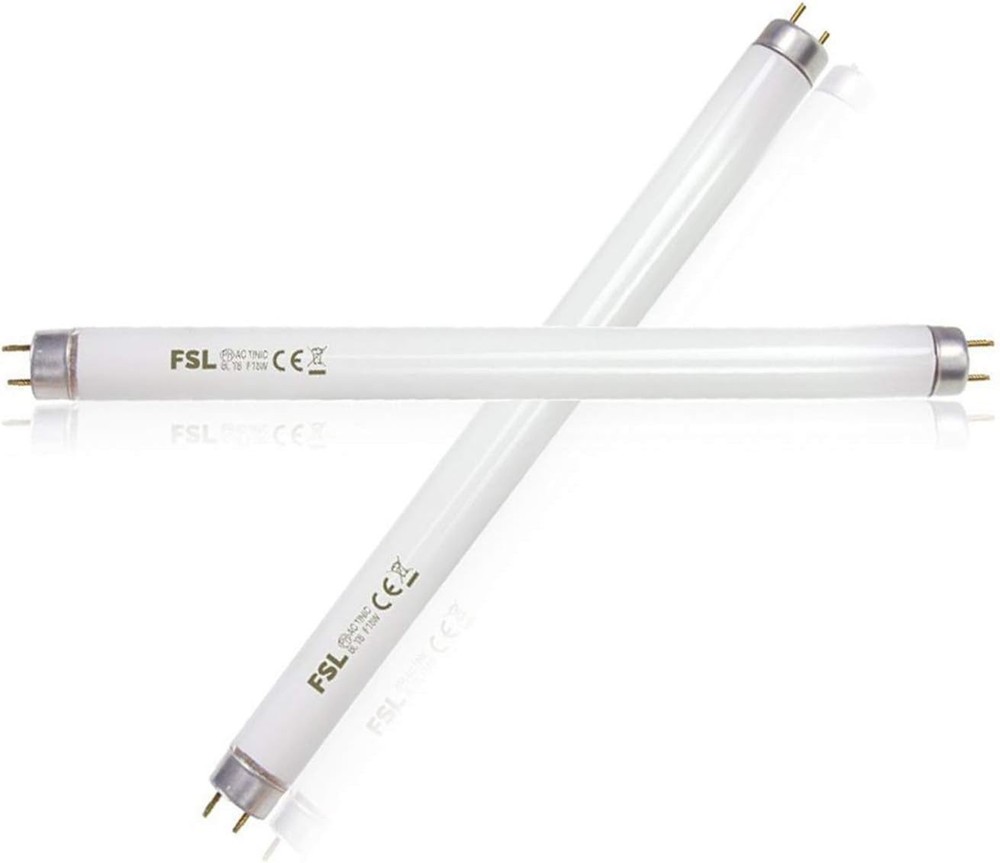 Indoor Bug Zapper Replacement Bulbs - 2x 10W UV Light Tubes for 20W Models