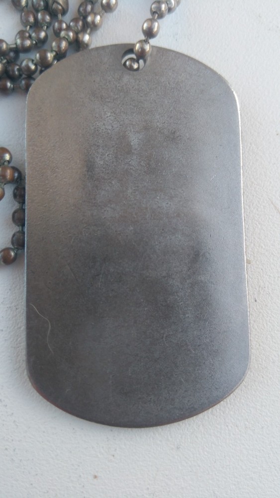 Ukrainian Military Naval Dog Tag