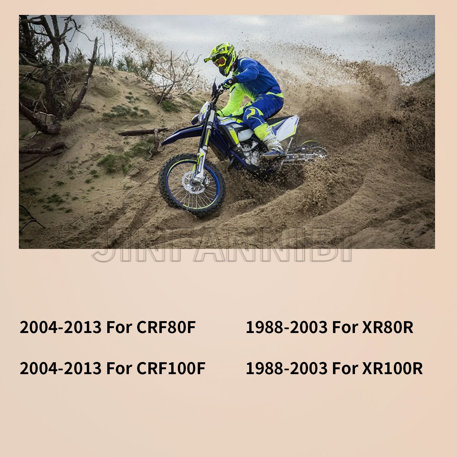 Chain Guard for Honda CRF80F CRF100F 2004-13 XR80R XR100R 1988-03 40510-GN1-760