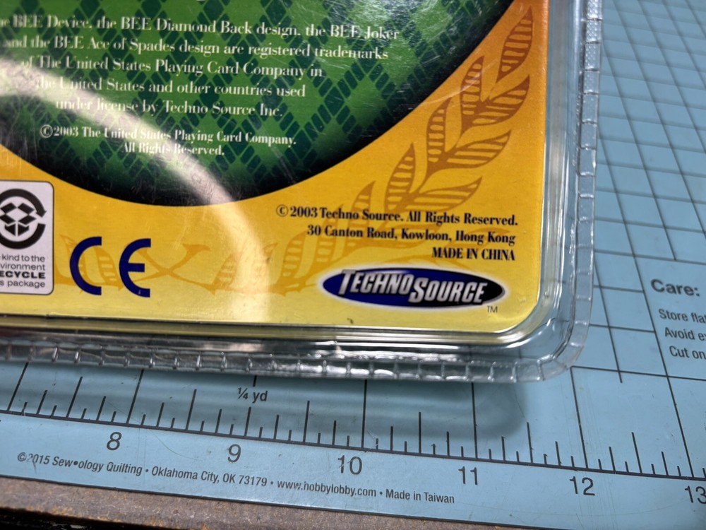 Bee Blackjack by Techno Source No. 30220 New Sealed *Tested**Working*