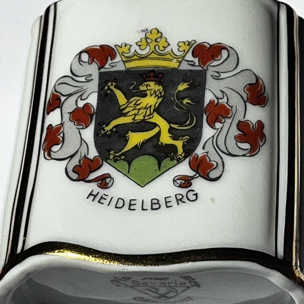 VTG Toothpick Holder Germany 2.5”x2.5” Keepsake