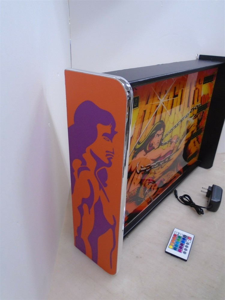 Hercules Pinball Head LED Display light box