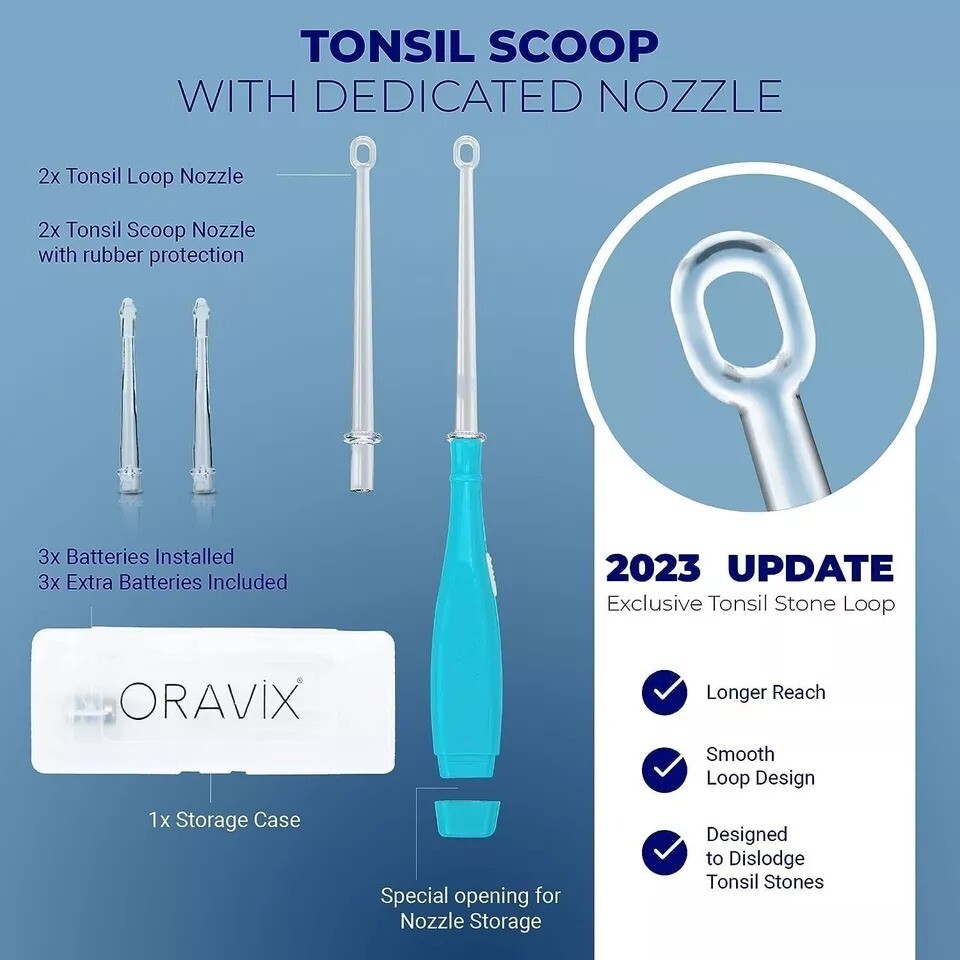 Tonsil Stone Remover | Tonsil Stone Removal Kit | Tonsil Stone Treatment
