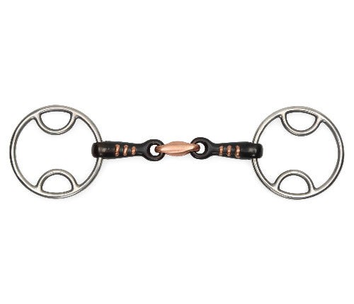 Shires Sweet Iron Bevel Bit with Raised Ribs