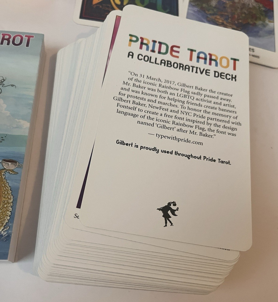 Pride Tarot A Collaborative Deck And Guidebook