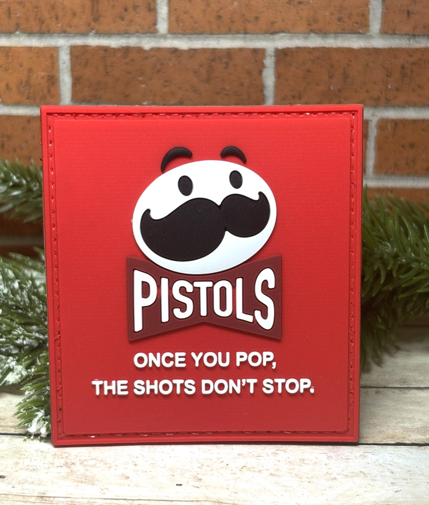 Tactical PVC Patch- Morale Patch - Pistols Gun Shooter Military Patch