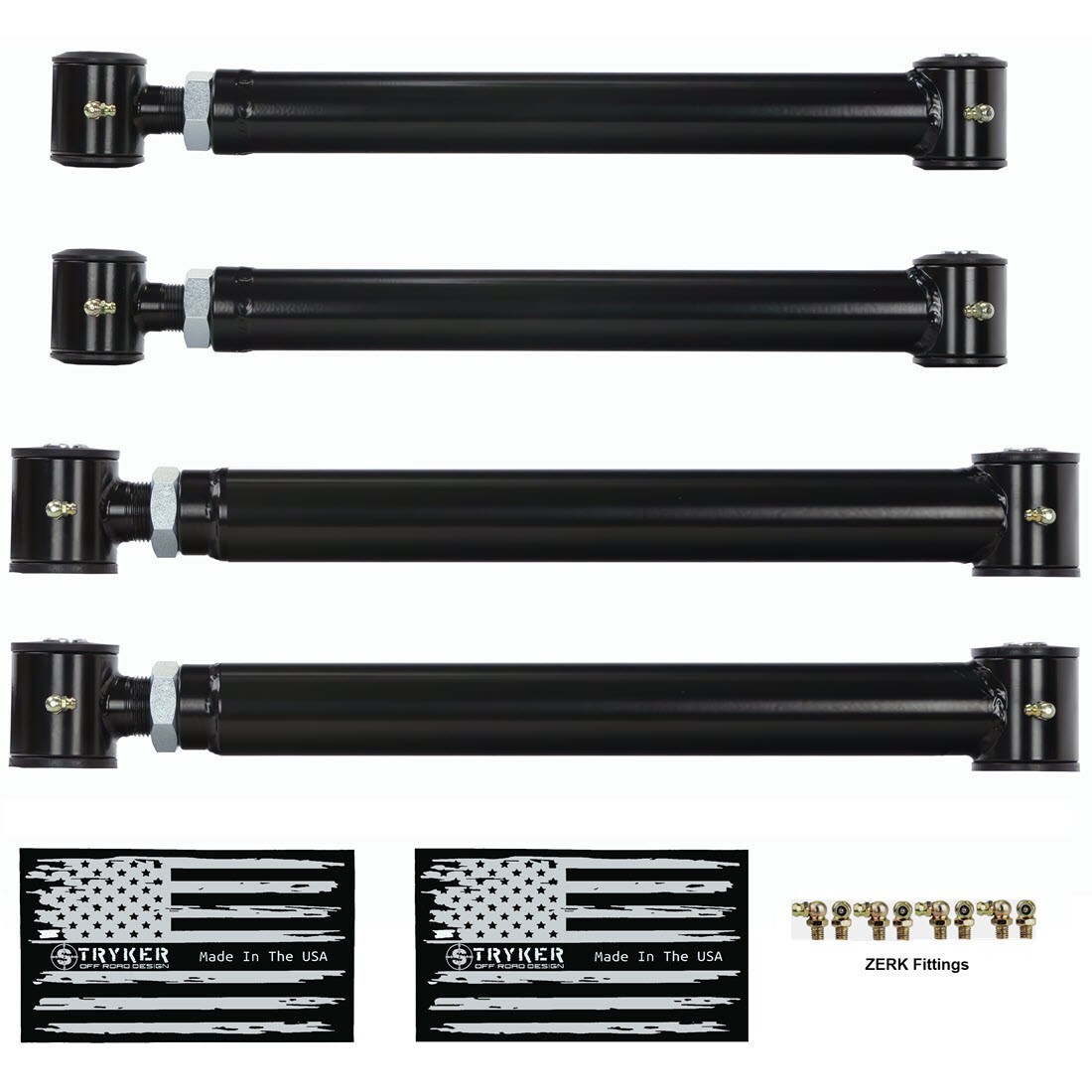 1-6" Adjustable Upper & Lower Control Arms - 94-99 Dodge Ram 1500/2500/3500 4WD