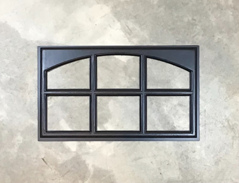 4 Amarr Cascade Replacement Insert for Short Panel Amarr Garage Doors Black
