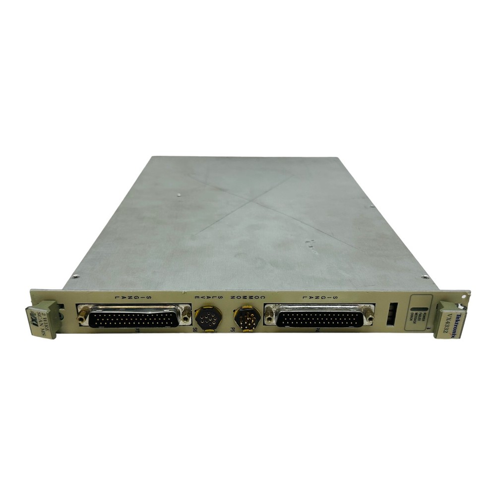TEKTRONIX VX4332 40CH SCANNER 2-WIRE SCANNER MASTER VXI MODULE SN B010100