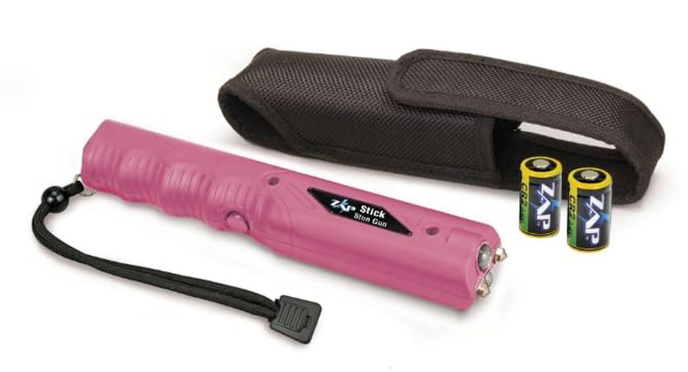 Personal Security ZAP STUN STICK flashlight PINK
