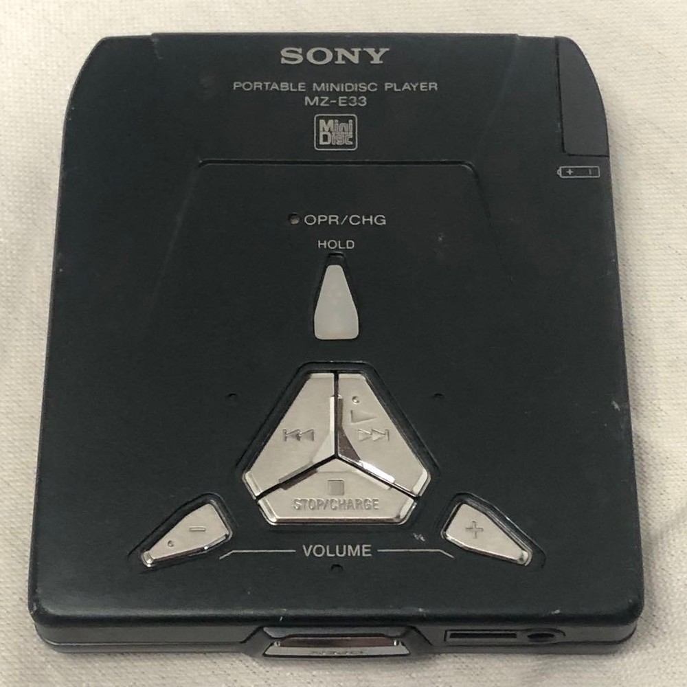 Sony MD Walkman MZ-E33 Battery Powered Operation Confirmed