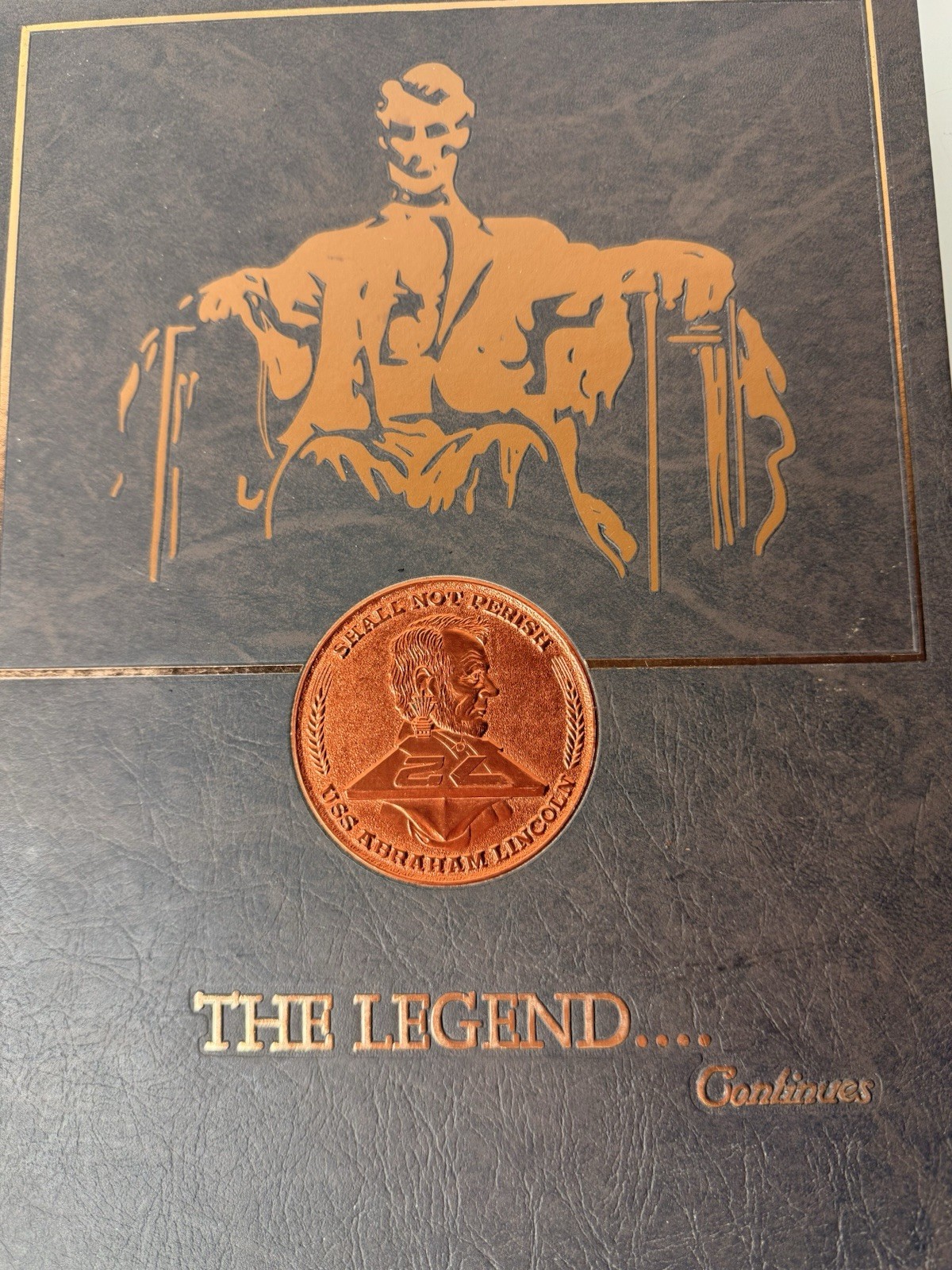 USS Abraham Lincoln (CVN-72) 1994 1995 Westpac Deployment Cruise Book
