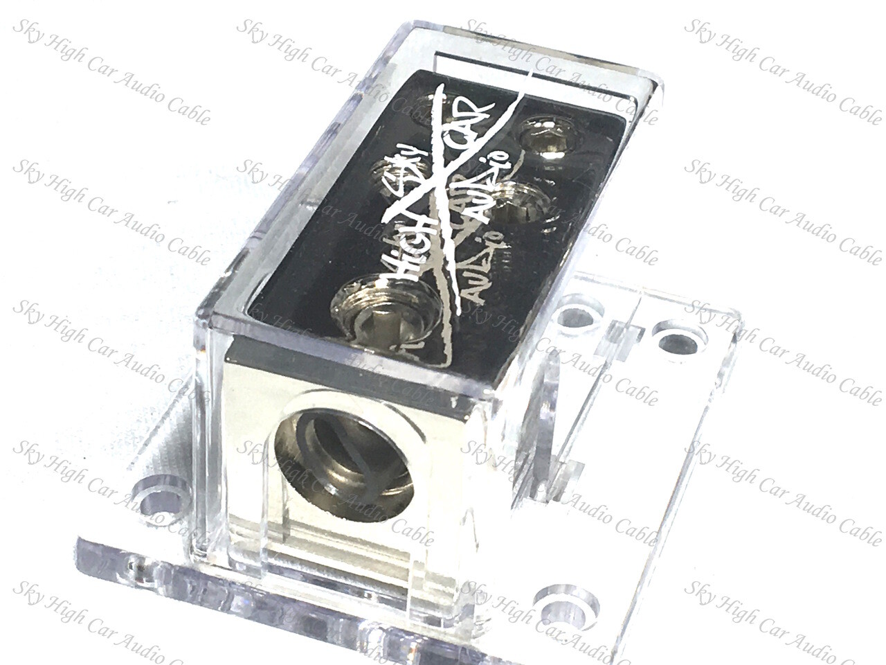 1/0 ga input (4) 4 ga Output Distribution Block Car Audio Distro SHCA-DB-1044