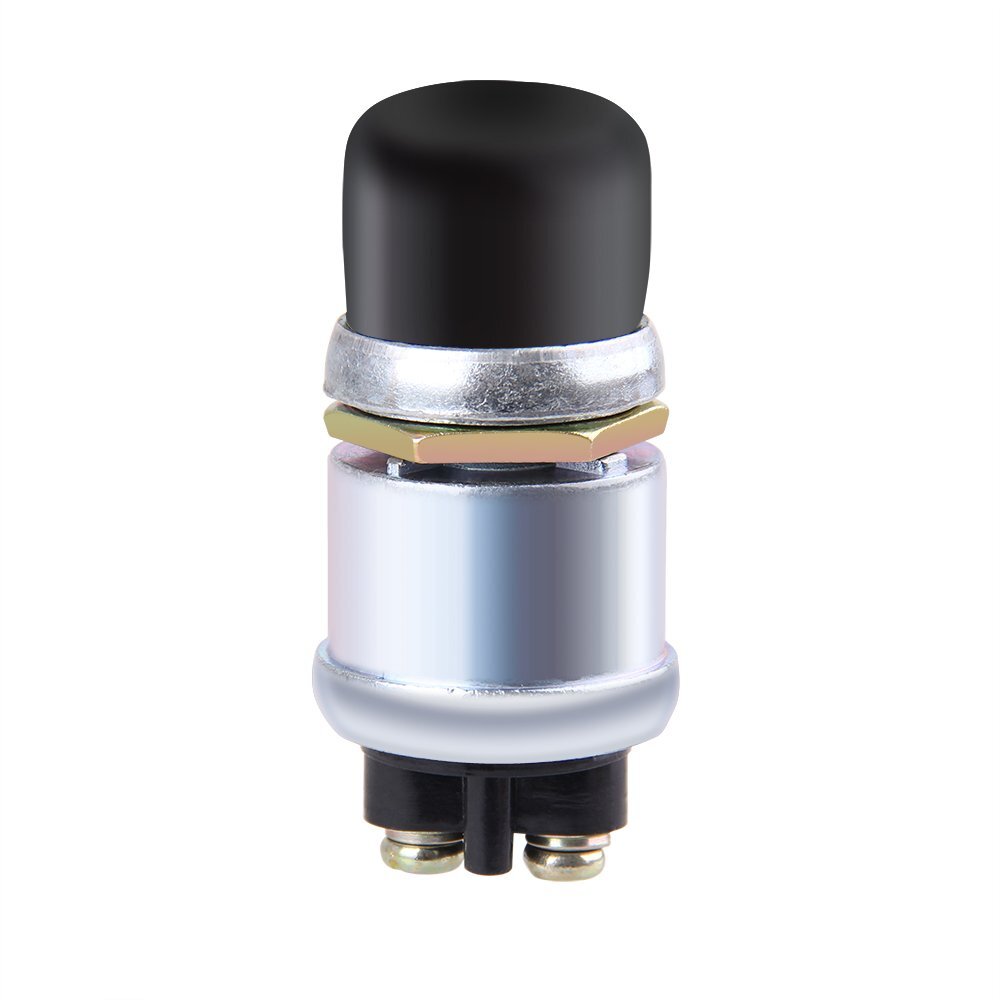 Heavy-Duty Push Button Switch Momentary Push On 50 AMP 12V 24V Ignition Starter