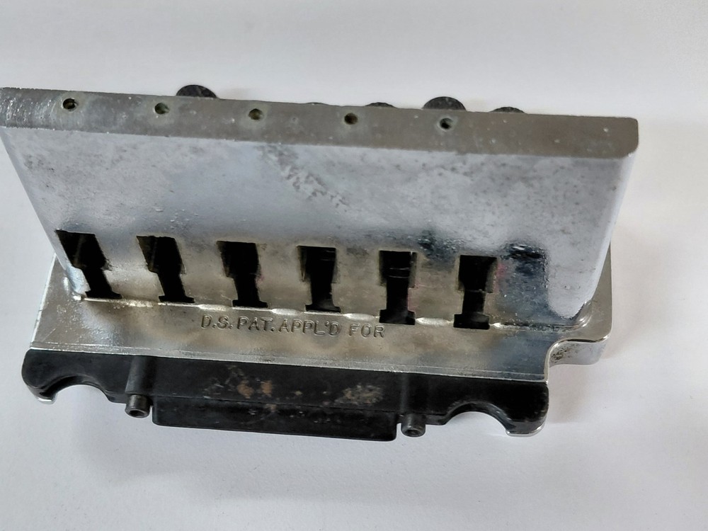Kahler Chrome Bridge w/ Bridge screws