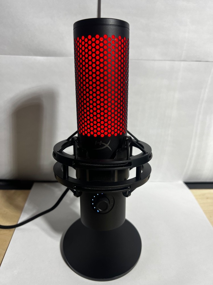HyperX Quadcast 2 - USB USB-C Condenser Gaming Microphone for PC Compatible with