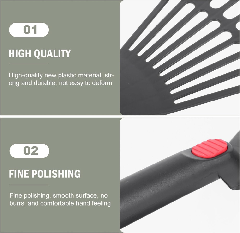 2PCS Plastic Garden Pitchfork Rakes Leaf Grabber Claws Lawn Leaf Rake Practical