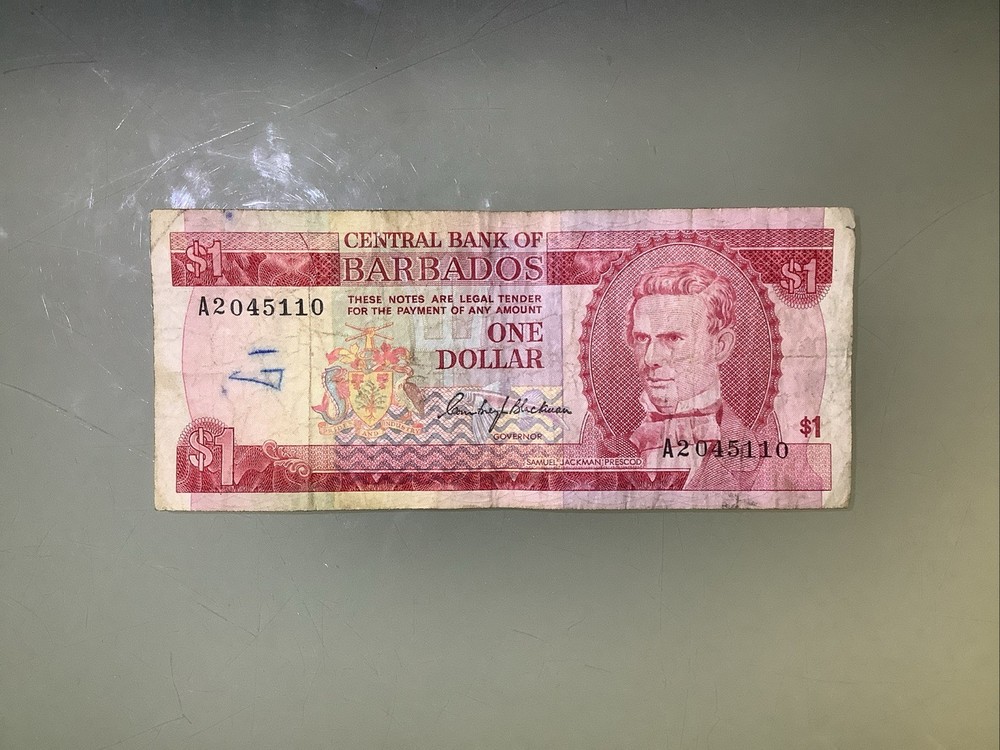 Barbados 1 Dollar 1973 Circulated