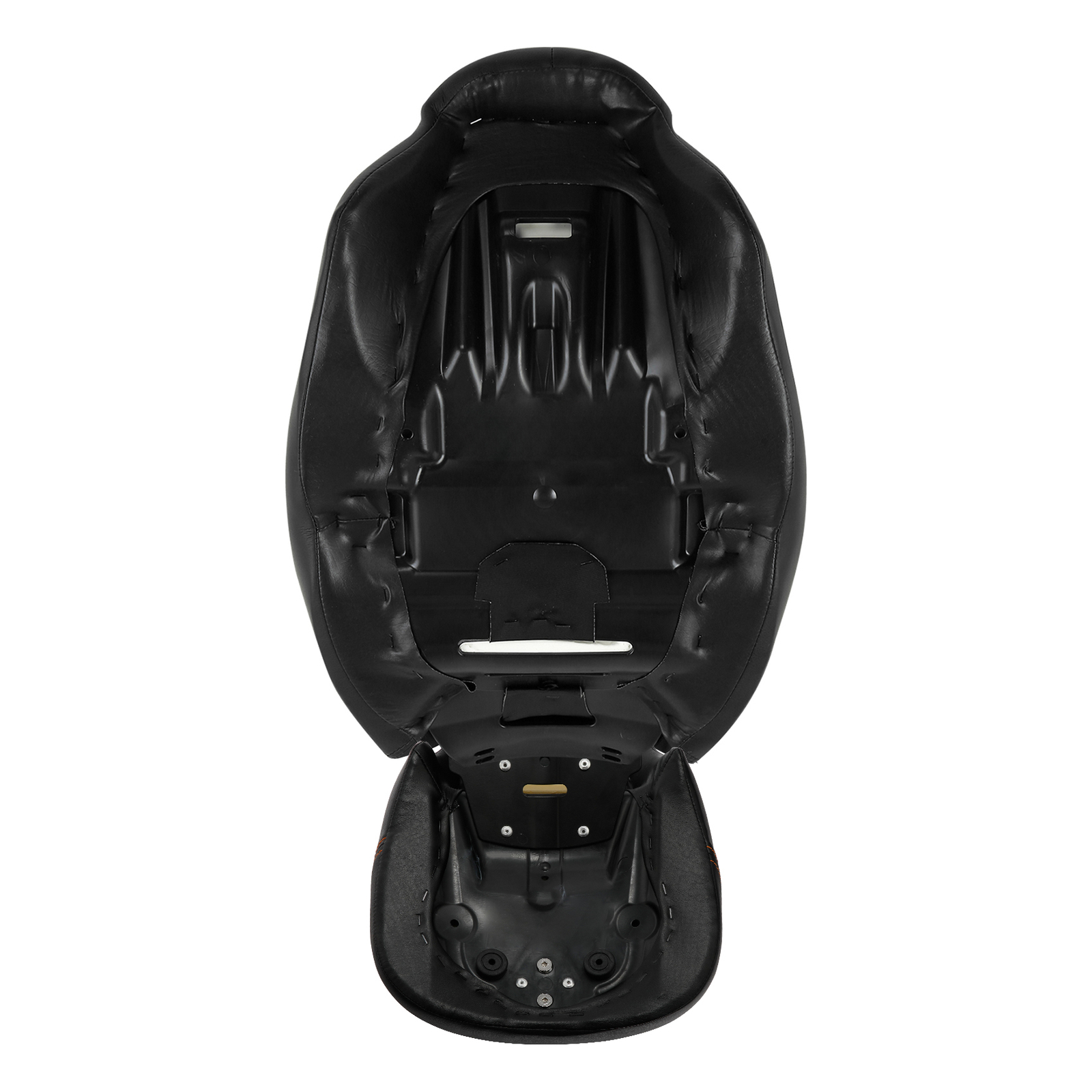 Two-Up Driver Passenger Seat Low-Profile Fit For Harley Touring Road Glide 09-23