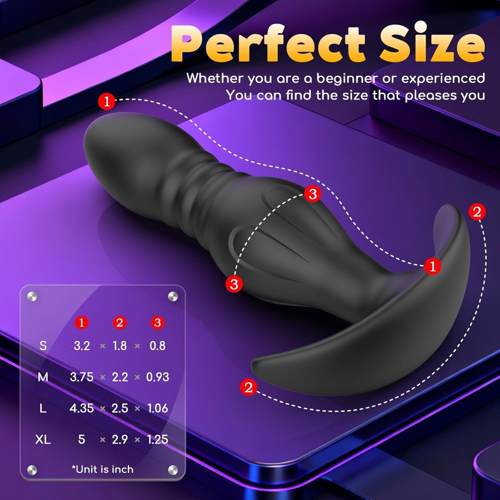 4PCS Butt Plug Set-Beginner's First Silicone Anal Plugs for Progressive Adaptati