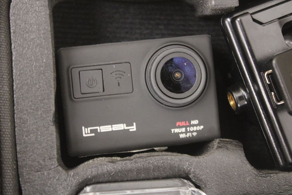 LINSAY X-7000A Sport Action Camera Bundle