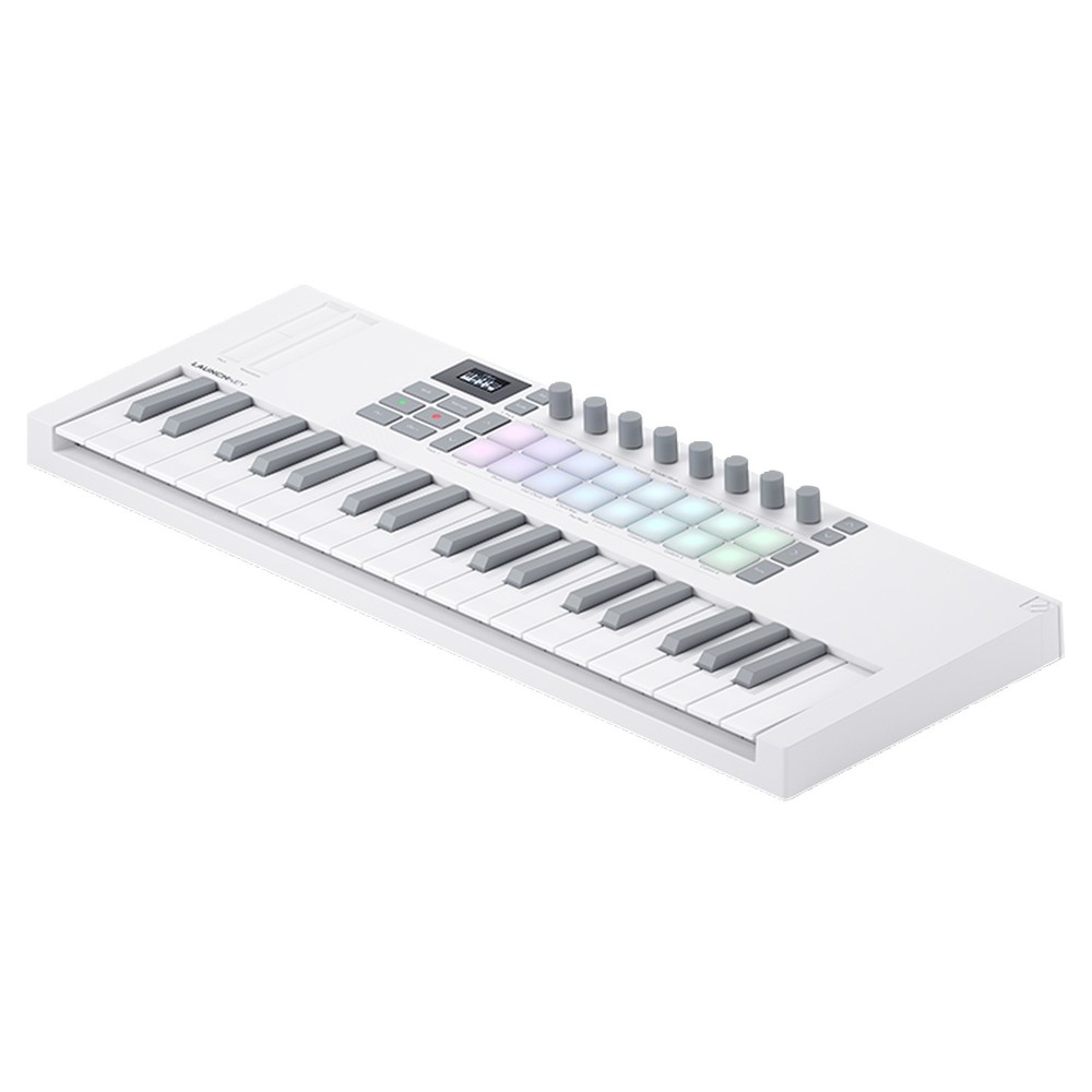 Novation Launchkey 49 MK4 White 49-Note Controller Keyboard with Bag