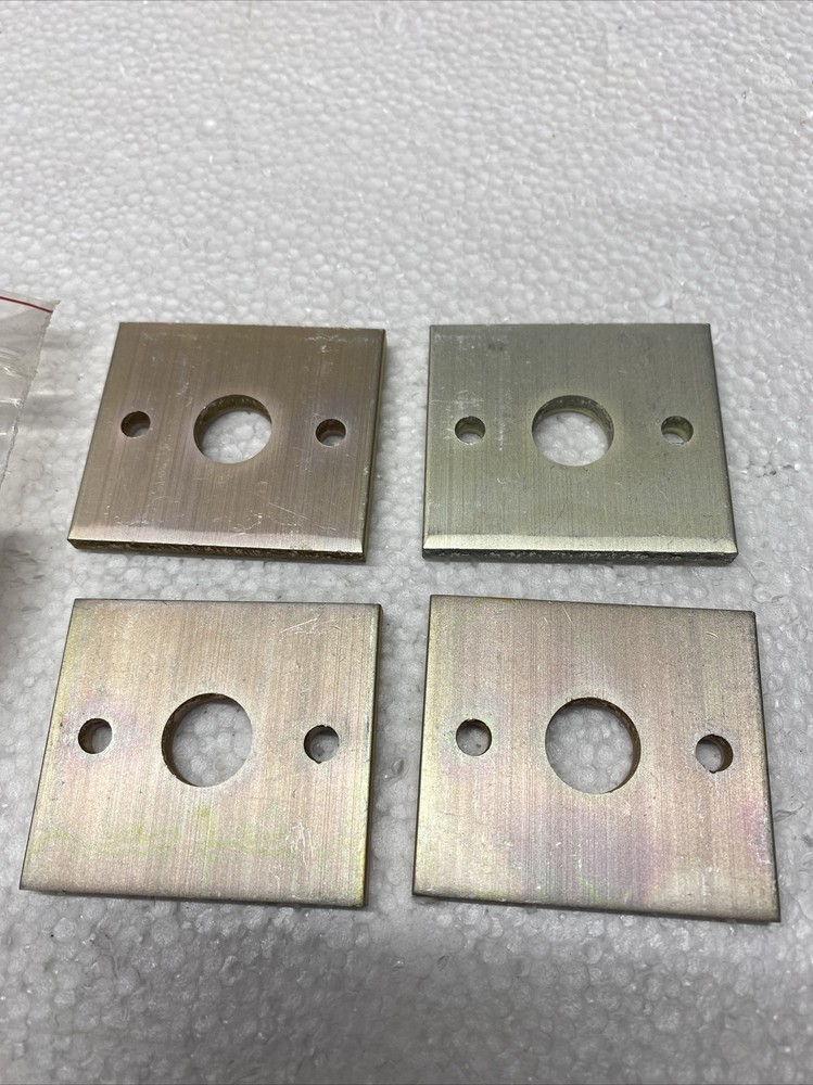 FOUR Evinrude Johnson Square Mounting Plates 318272 BB-422