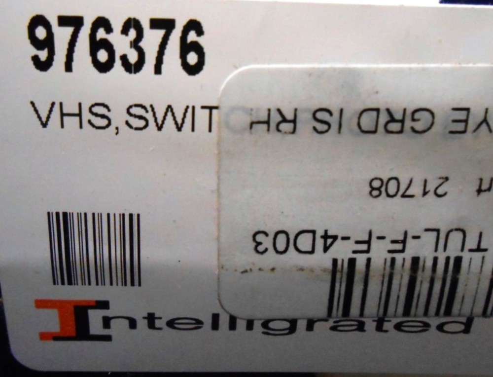 INTELLIGRATED, VHS SWITCH, 976376, PHOTO EYE SWITCH ACTIVATOR