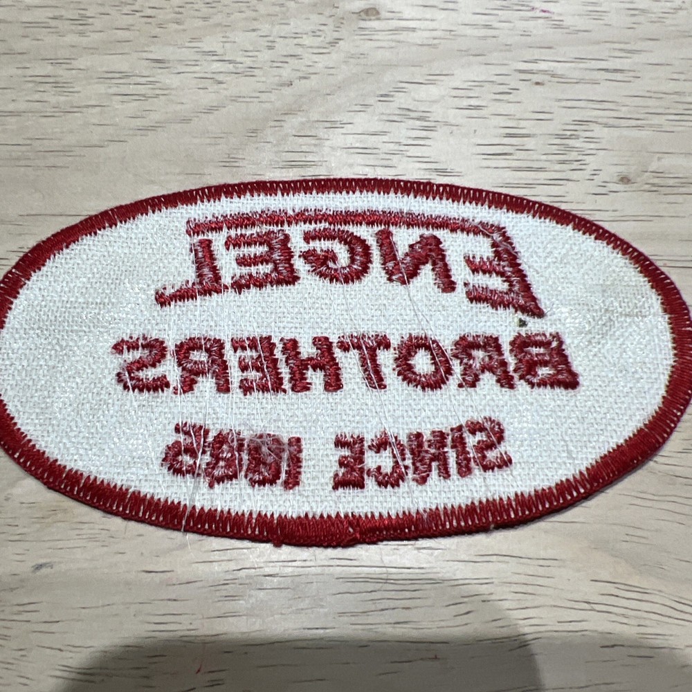 Vintage ENGEL Brothers Since 1885 Patch