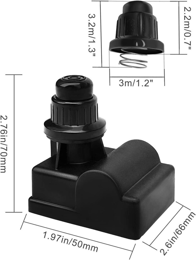 BBQ Grill 3 Outlet Push Button AA Battery Igniter Ignitor Spark Generator US