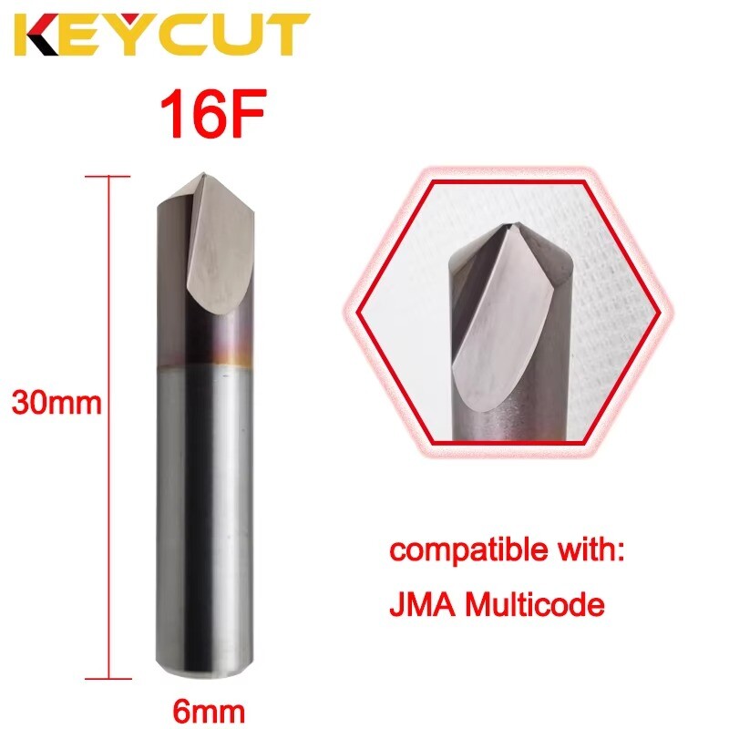 Replacement JMA Multicode Cutter 16F Milling Cutter in Carbide