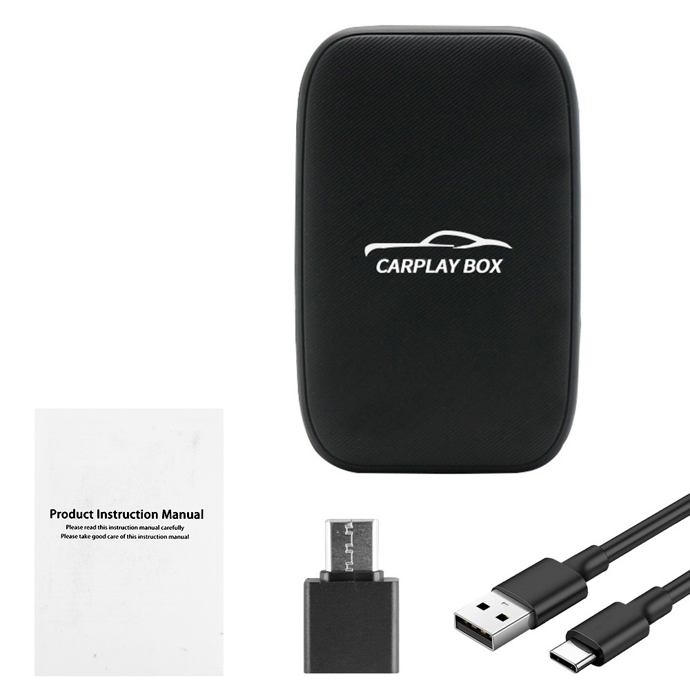 Carplay AI Box Wireless Carplay Android Auto Adapter Car Multimedia Video