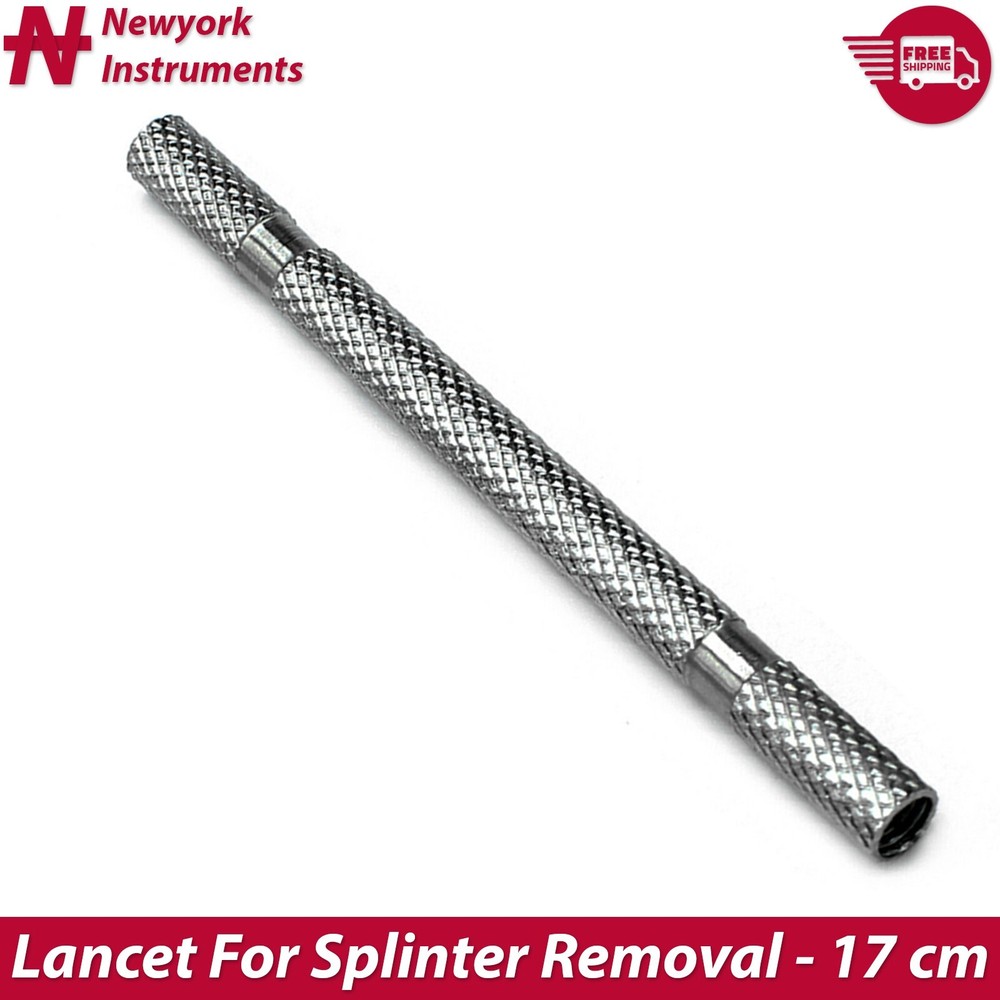 Lancet For Splinter Removal Veterinary Surgical Instruments Comedone Tools 3 Pcs