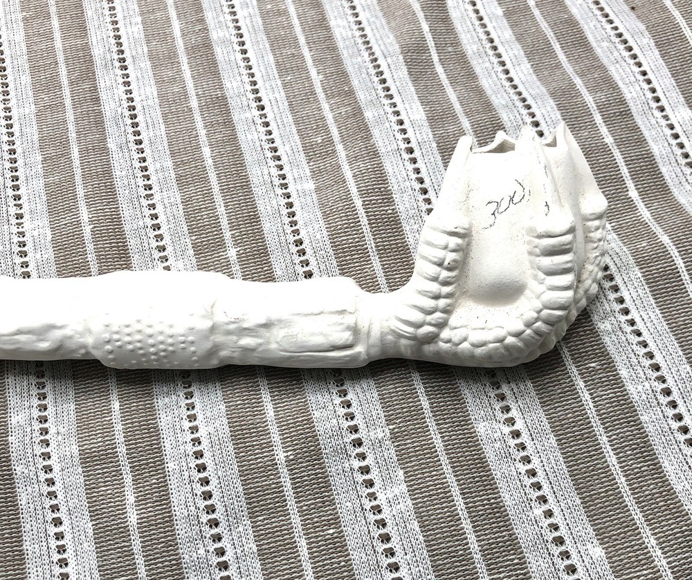 Native American Indian Claw Eagle Pipe Ceramic Bisque Ready to Paint