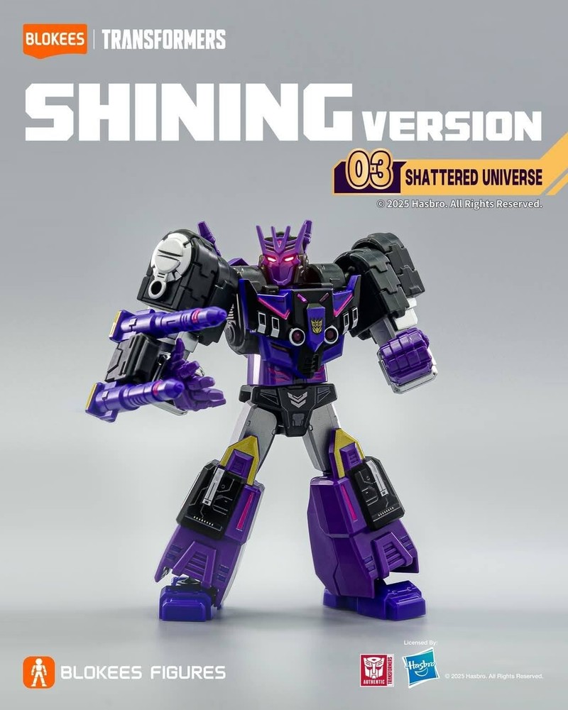 Blokees Transformers Shining Version 3 SU Figure / Model Kit Tarn Glowing Eyes!