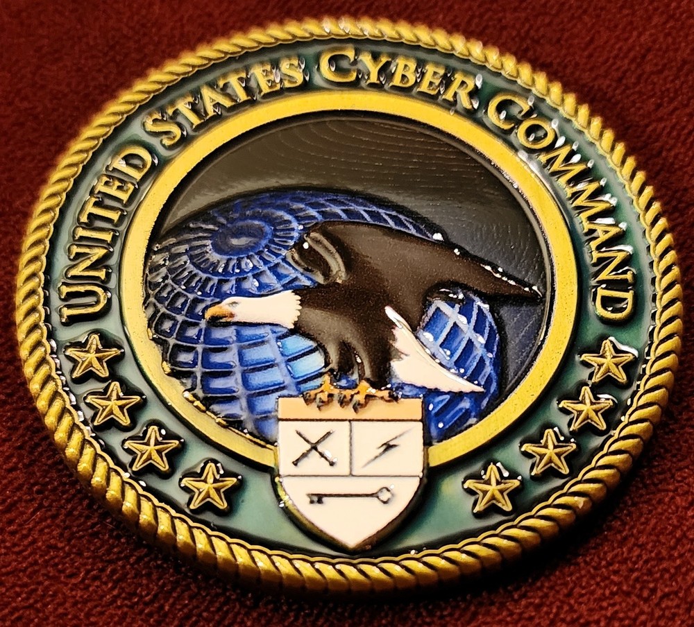 U.S. Cyber Command Challenge Coin - New!