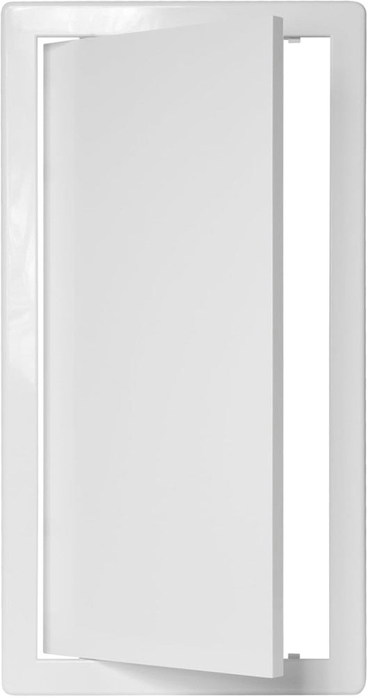 Vent Systems White ABS Plastic - Access Panel 8 X 16 Inch - Access Panel with Do