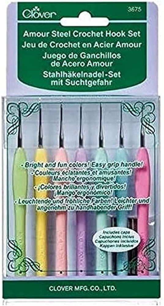 Amour Steel Crochet Hook Set