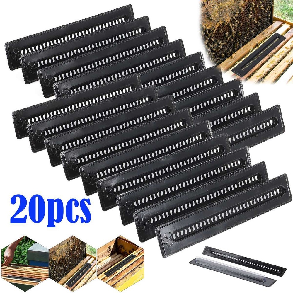 20Pcs Plastic Small Bee Hive Beetle Blaster Beehive Beetle Traps Beekeeping Tool