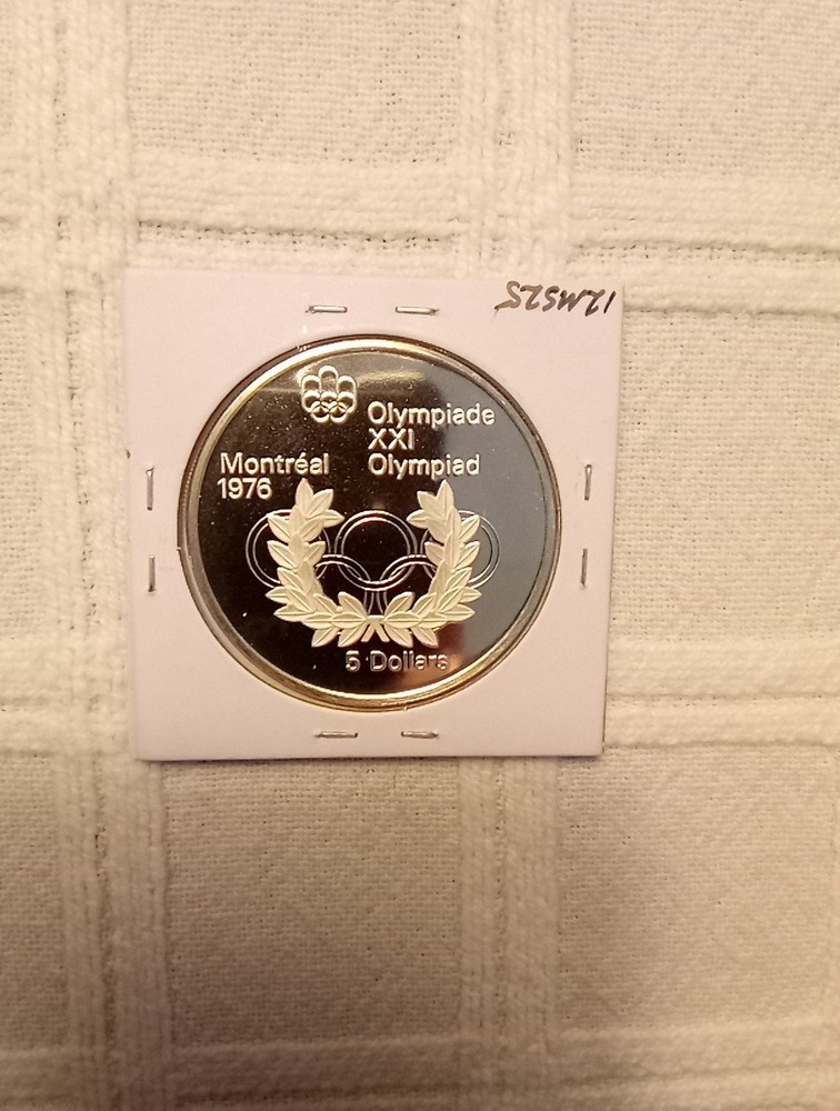 1974 RCM $5 Olympic Proof Coin