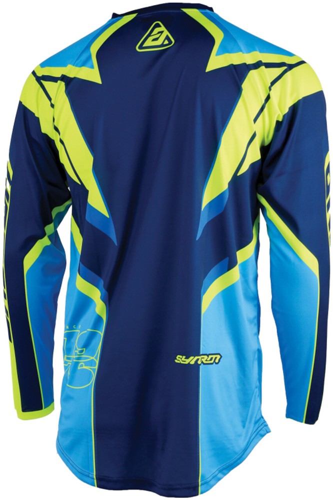 Answer 2025 Syncron Envenom Jersey Pant Combo Blue/Hyper Acid