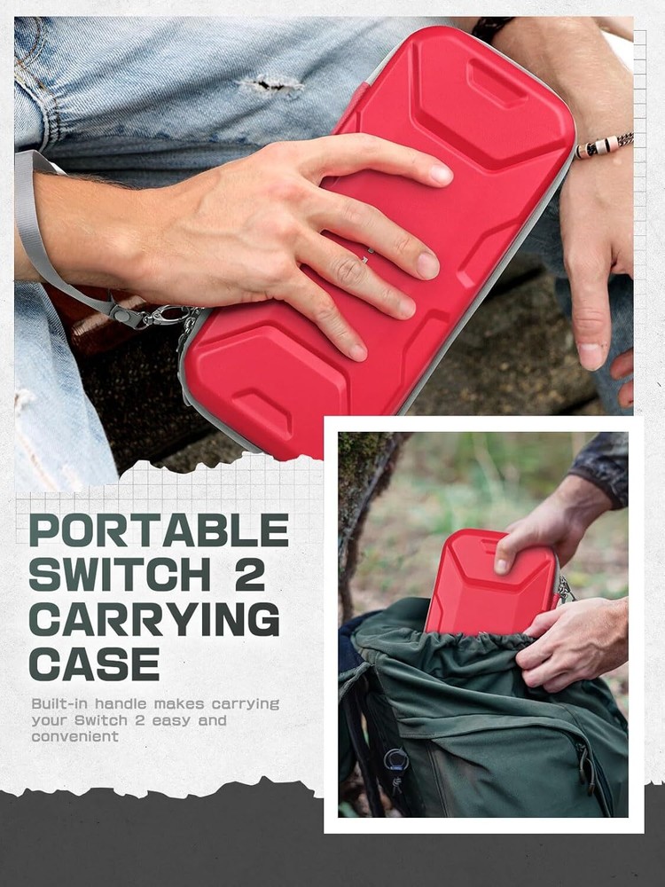 Mumba Carrying Case (Plus/Mini Version) for Nintendo Switch 2 2025 Travel Bag US