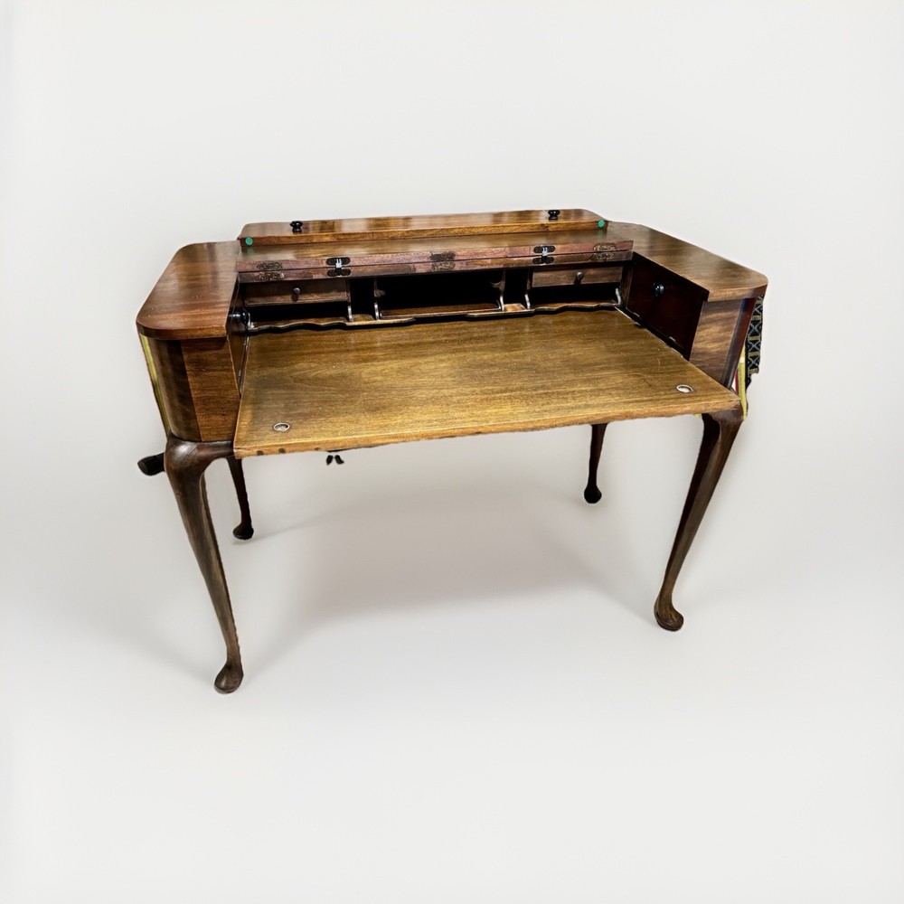 Victorian Spinet Writing Desk Circa 1850-1920 - Refurbished