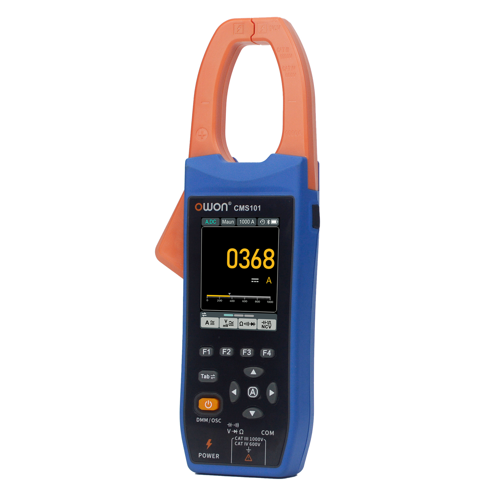Owon CMS101 1000A AC/DC Clamp Meter 1MHz Oscilloscope True RMS NCV Recorder