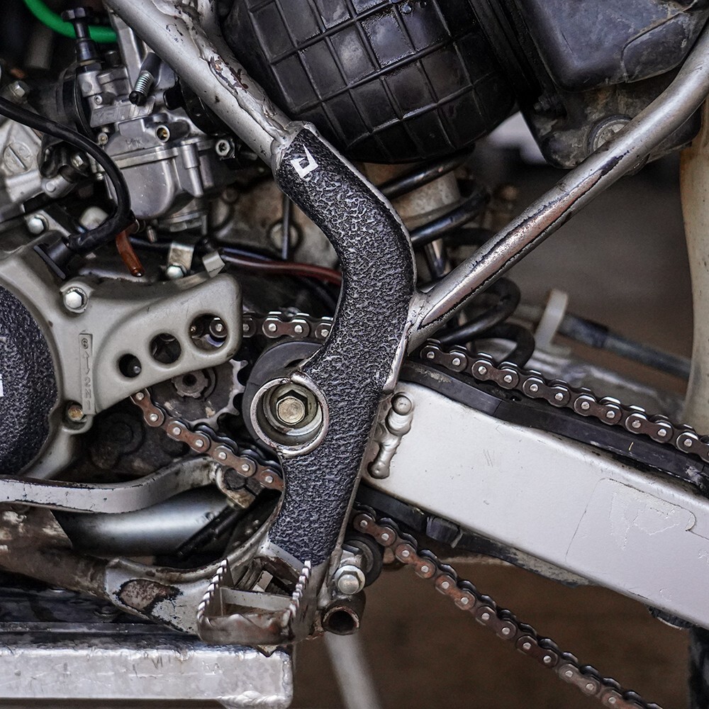 Black Frame Guards 1998-2025 Kawasaki KX100 KX112 Grip Tape Protectors KX 100