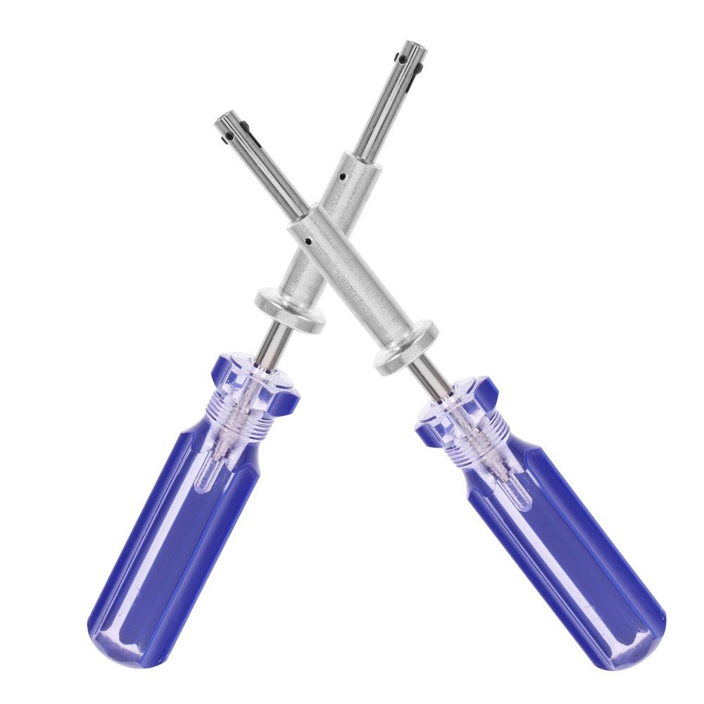 2Pcs High-grade Key Lock Key Branch Amplifier Security (Blue)