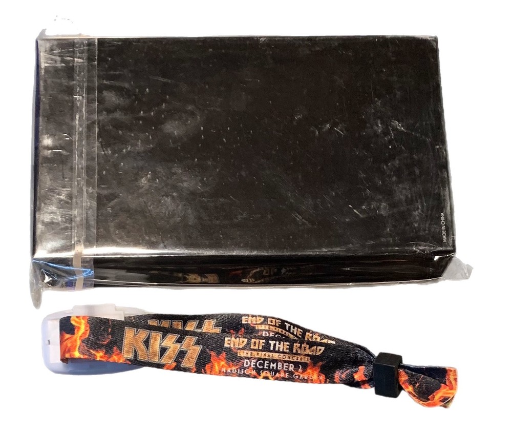 KISS End of the Road Tour 2023, Golden Ticket, MSG Last Show , Wristband, Sealed